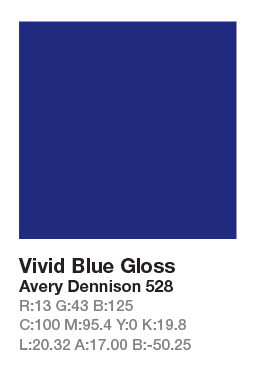 EM 528 Vivid Blue matn�